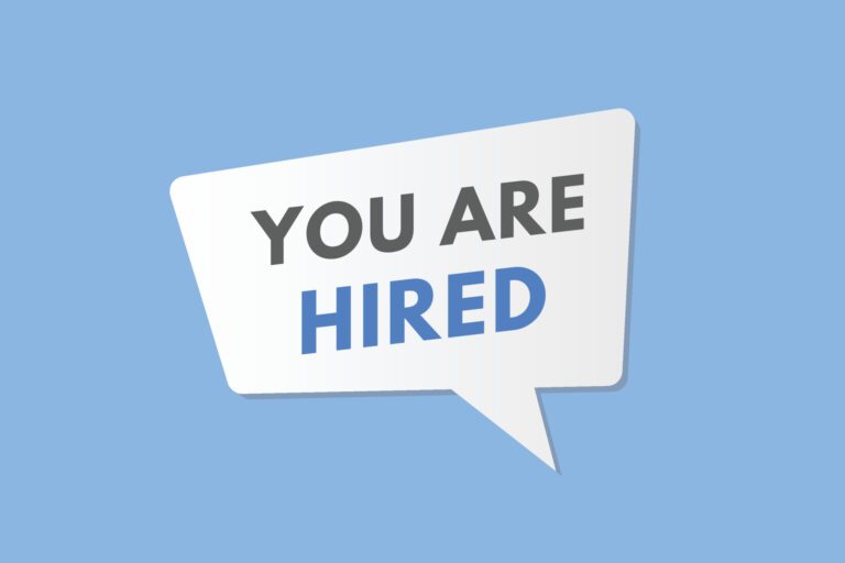 You’re Hired