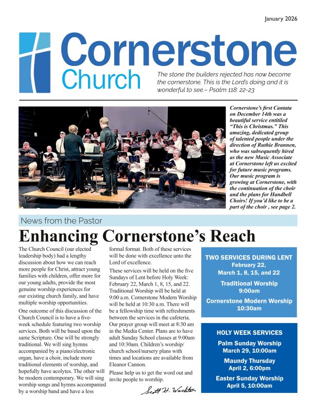 01/08/2026 Newsletter